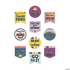 Oh Happy Day Positive Sayings Cutouts - 30 Pc.