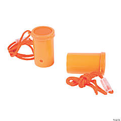 Orange Air Blaster Air Horns - 12 Pc.