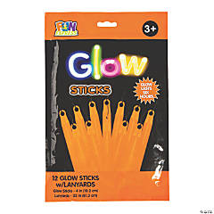 Orange Preferred Glow Sticks - 12 Pc.