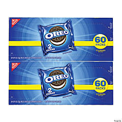 OREO Chocolate Sandwich Cookies, 2 Pack, 120 Count