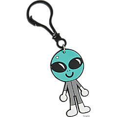 Outer Space Backpack Clip Keychains - 12 Pc.