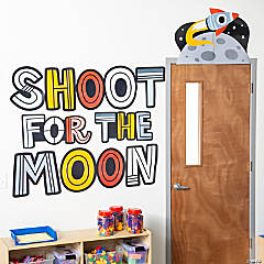 Outer Space Classroom Door Topper & Header - 13 Pc.