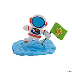 Outer Space VBS Clay Moon Craft Kit - Makes 12