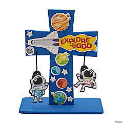 Outer Space VBS Cross Stand-Up Craft Kit - Makes 12