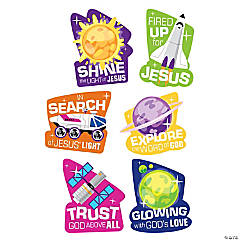 Outer Space VBS Cutouts - 6 Pc.