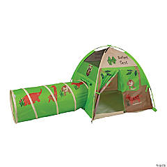 Pacific Play Tents Safari Tent and Tunnel Combo