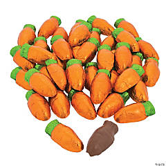 Palmer<sup>®</sup> Chocolate Carrots Easter Candy - 38 Pc.