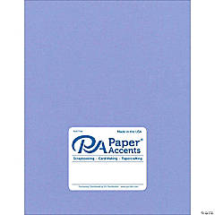 Paper Accents Cardstock 8.5x 11 Pearlized 105lb Blue Star 25pc