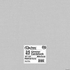 Paper Accents Cardstock 12x 12 Heavyweight Smooth 111lb 25pc