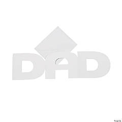 Paper DIY “Dad” Accordion Cards