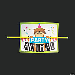 Party Animal Glow Bracelets with Card