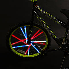Patriotic Bicycle Spoke Glow Sticks - 24 Pc.