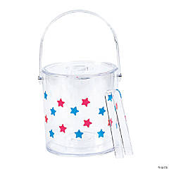 Patriotic Ice Bucket with Lid