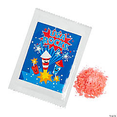 Patriotic Popping Candy Handout Kit for 36
