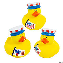 Patriotic Rubber Ducks - 12 Pc.