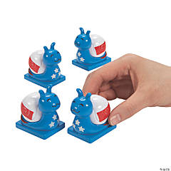 Patriotic Snail Pull-Back Toys - 12 Pc.