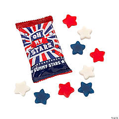 Patriotic Star Gummy Packs - 24 Pc.