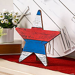 Patriotic Star Tabletop Decoration