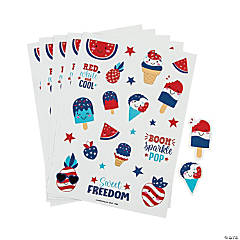 Patriotic Treat Sticker Sheets