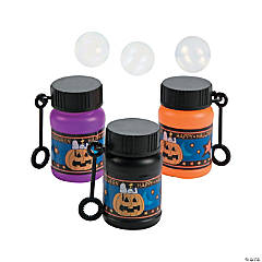 Peanuts<sup>®</sup> Halloween Mini Bubble Bottles - 24 Pc.