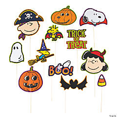 Peanuts<sup>®</sup> Halloween Photo Stick Props - 12 Pc.