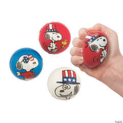 Peanuts<sup>®</sup> Patriotic Stress Balls - 12 Pc.