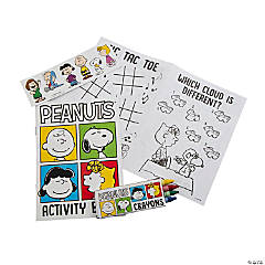 Peanuts<sup>®</sup> Snoopy Coloring Activity Books with Crayons - 12 Pc.
