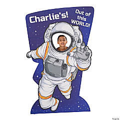 Personalized Astronaut Life-Size Cardboard Stand-Up