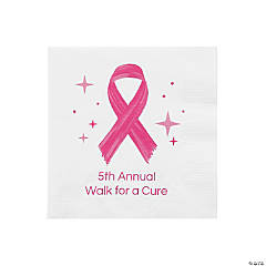 5/8 Custom Breast Cancer Awareness Ribbon