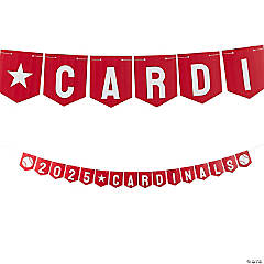 Personalized Baseball Party Pennant Garland - 16 Pc.