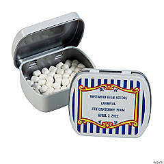 Personalized Carnival Mint Tins