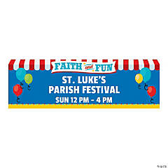 Personalized Church Carnival Banner