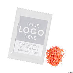 Personalized Custom Full-Color Logo & Text Popping Candy Packs - 36 Pc.