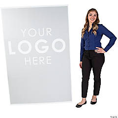 Personalized Custom Full-Color Logo Life-Size Cardboard Stand-Up