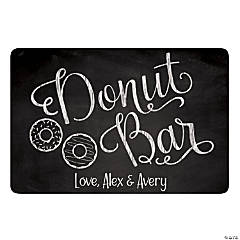 Personalized Donut Bar Sign