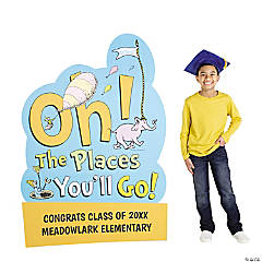 19 x 17 1/2 Large Dr. Seuss™ Oh, the Places You'll Go Nonwoven