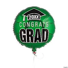 Personalized Green Congrats Grad Graduation Cap 18
