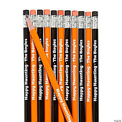 Personalized Halloween Pencils - 48 Pc.