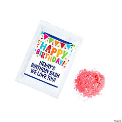 Personalized Happy Birthday Popping Candy - 36 Pc.