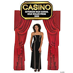 Personalized High Roller Casino Arch Sign