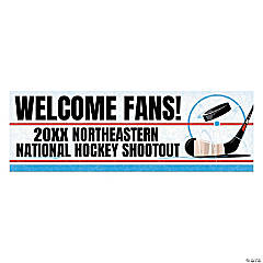Personalized Hockey Banner - Medium