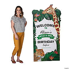 Personalized Jungle Cardboard Cutout Stand-Up
