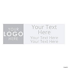 Personalized Logo & Text Banner - Medium