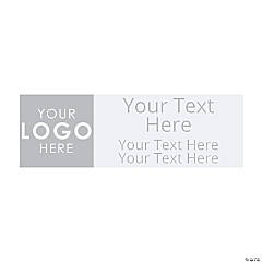 Personalized Logo & Text Banner - Small