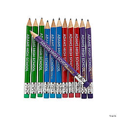 Personalized Mini Pencils - 24 Pc.