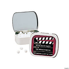 Personalized Movie Night Mint Tins