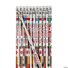 Fun Pencils in Bulk Reading Wooden Pencil with Eraser for Kids Fun Assorted  Reading Pencils Black Novelty Pencils for Classroom, Student Reward, Gift