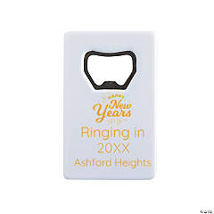 Personalized New Year’s Eve Bottle Openers