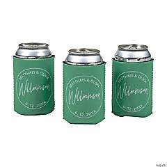 Modern Birthday Squad Personalized Can Coolers