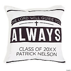 Personalized Religious Graduation Pillow Cover
